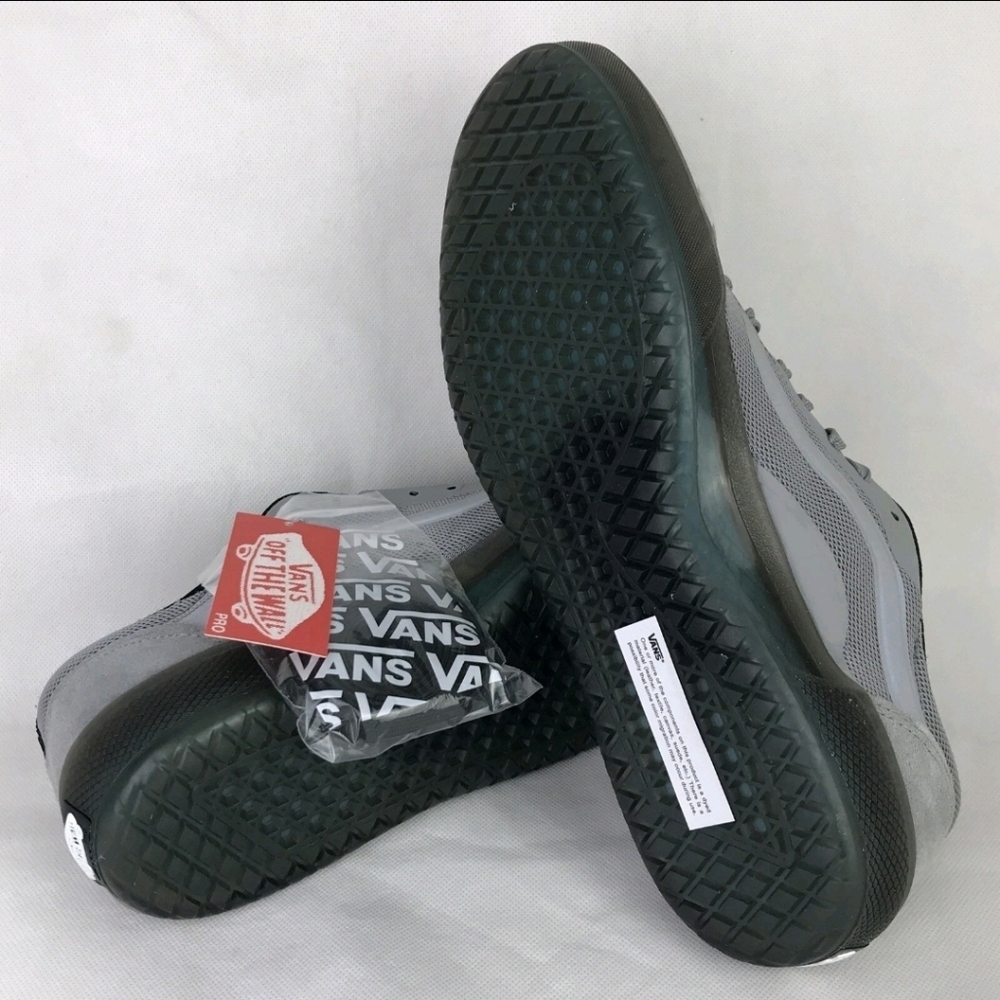 Vans Ave Pro 1 Reflective Gray Men 7 Size Skateboarding Suede 112025 - Picture 8 of 11